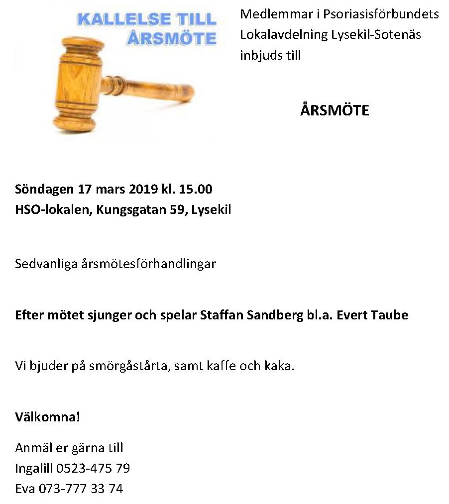 Lysekil arsmote 2019