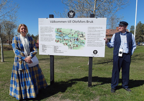 Guider på Olofsfors bruk