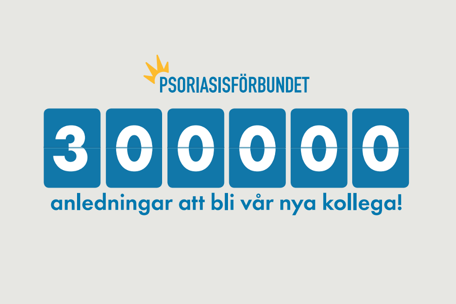 300 000 anledningar att bli vår kollega