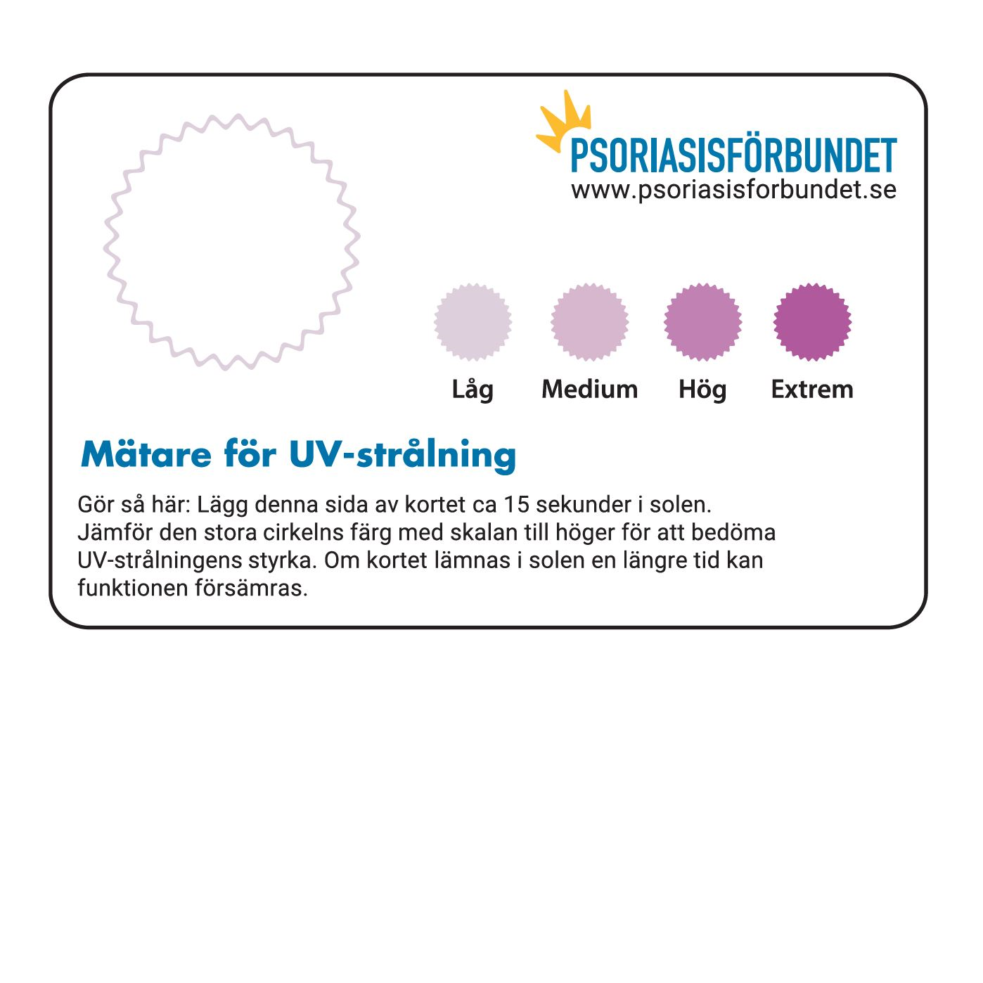 UV-kort Bild - 640ny - Psoriasisförbundet