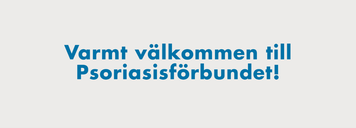 Varmt välkommen Välkommen som medlem!