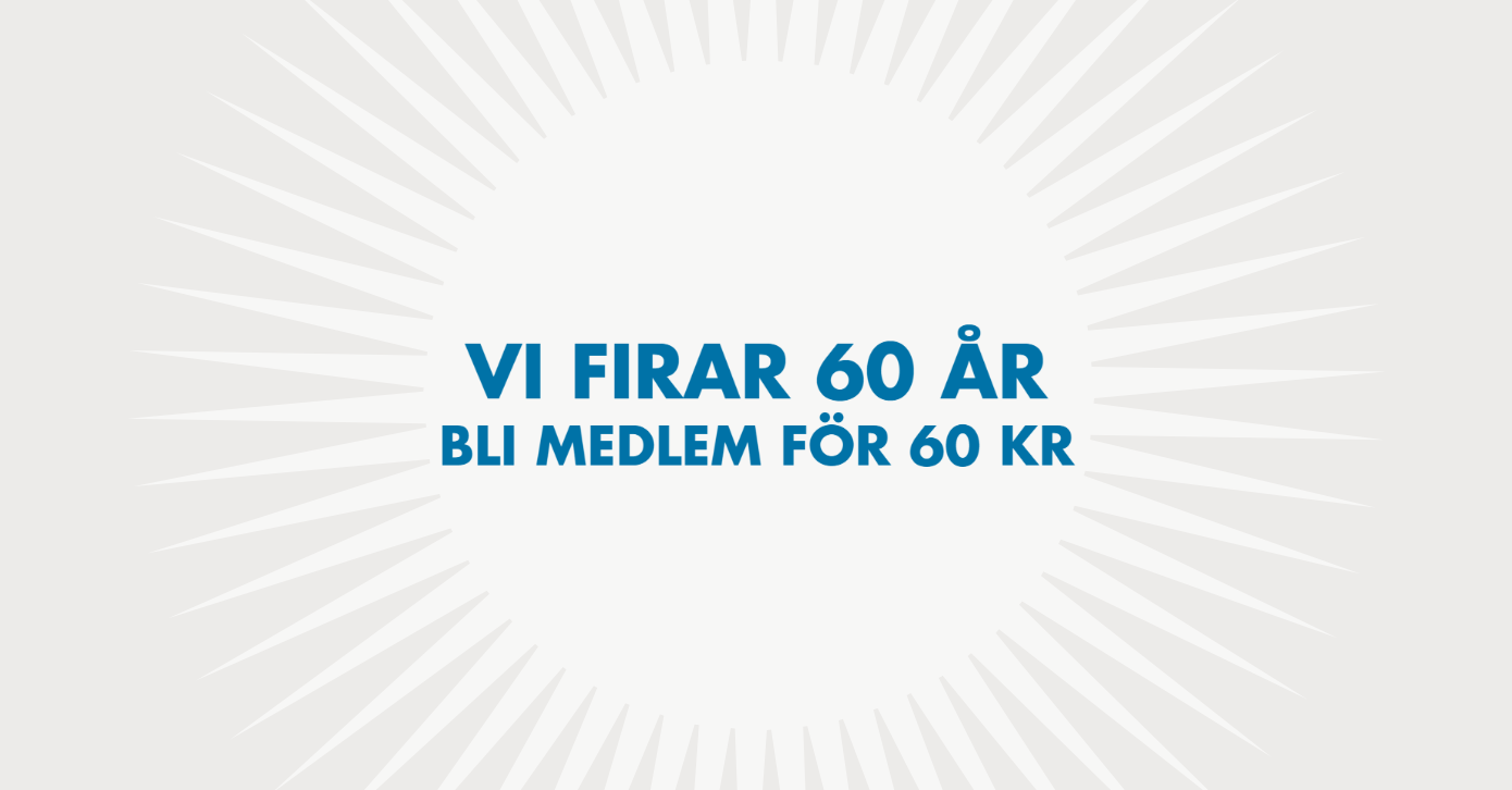 VI firar 60 år